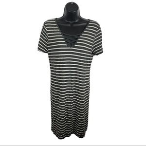 Heart & hips striped dress